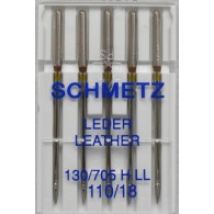 Schmetz leather point sewing machine needles size 110/18